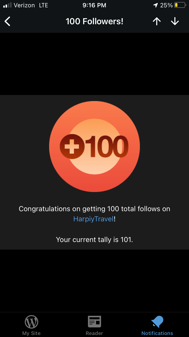 100 Followers – Big Thanks
