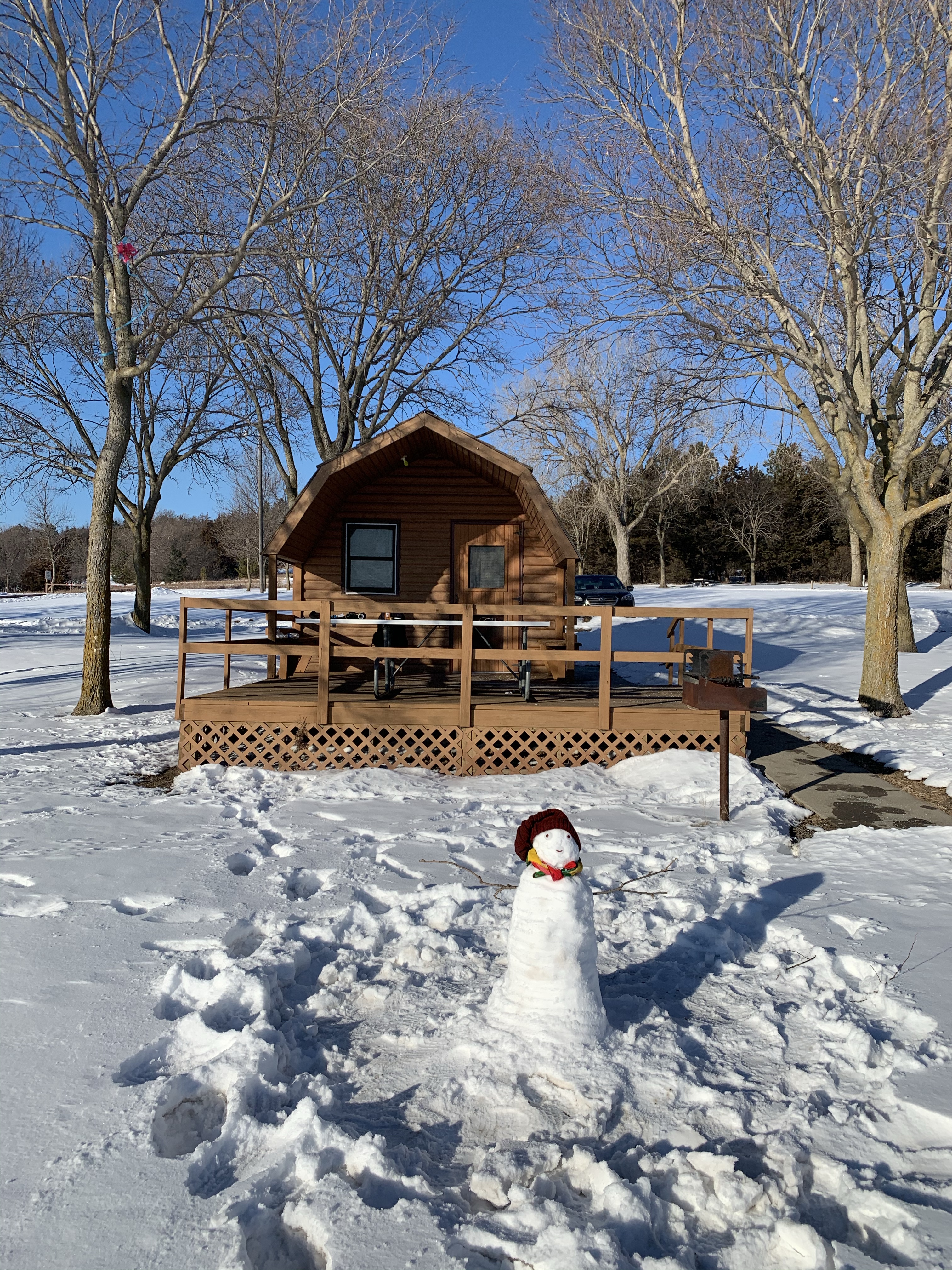 Camping In Lewis & Clark Recreational Area