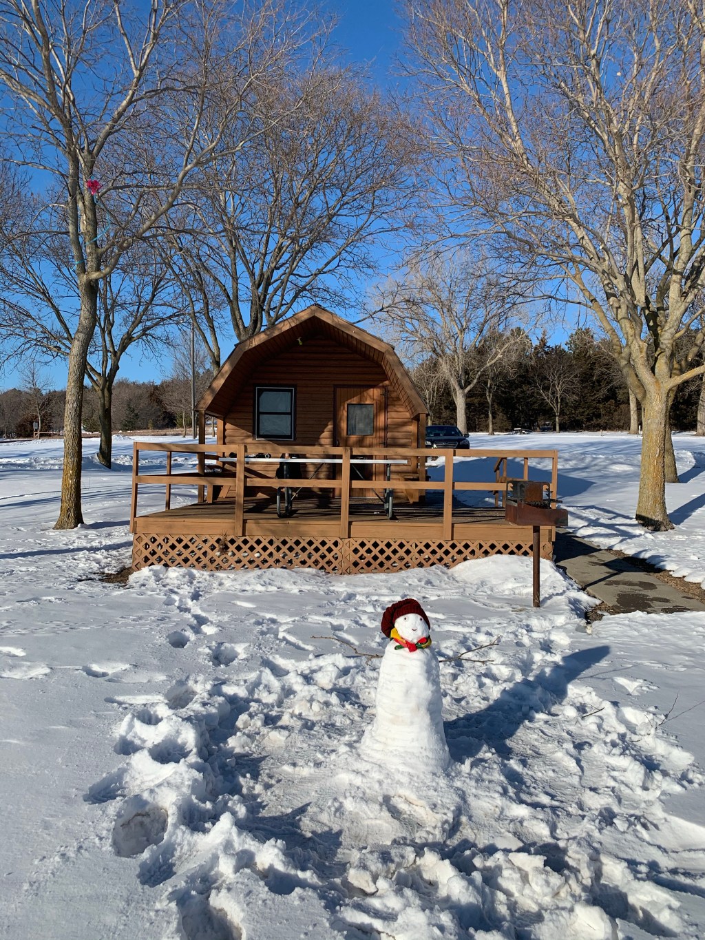 Camping In Lewis & Clark Recreational Area